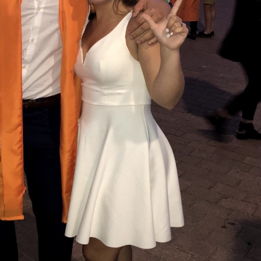 White dress